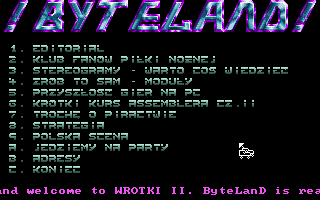Wrotki 1 - menu główne
